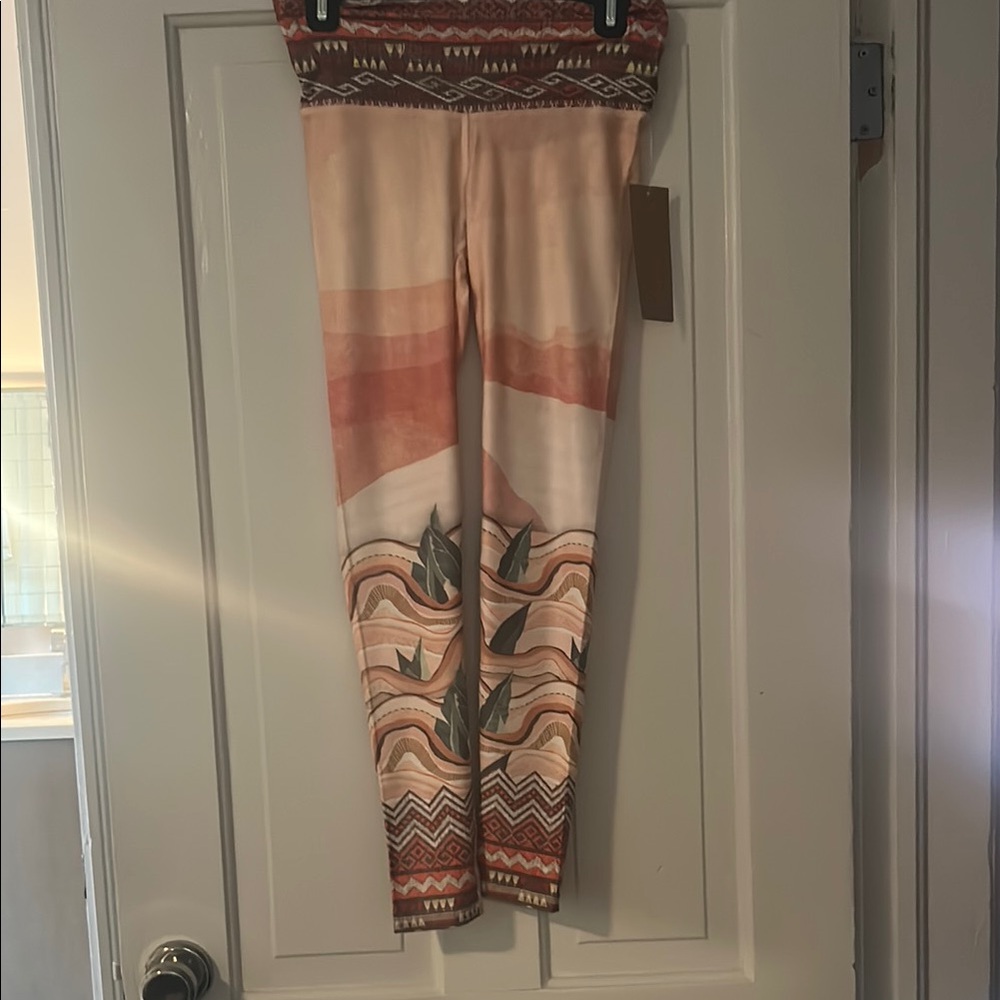 Desert Sunset Patterned Leggings